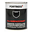 Fortress Black Matt Multi-surface paint, 250ml