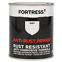 Fortress Grey Iron Anti-rust primer, 0.75L