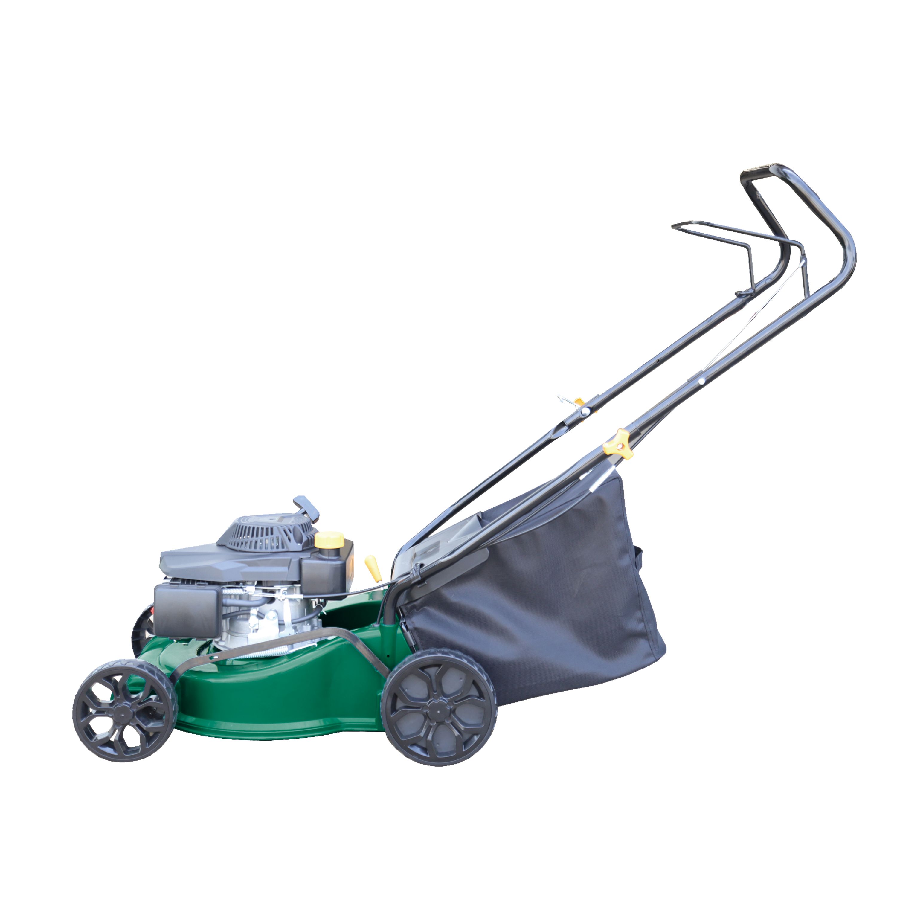 Petrol lawnmowers at b&q discount