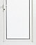 Framed White PVC RH External Back Door, (H)2060mm (W)840mm