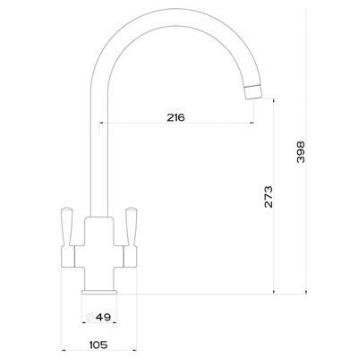 Franke Ascona 1 Bowl Kitchen sink & tap set