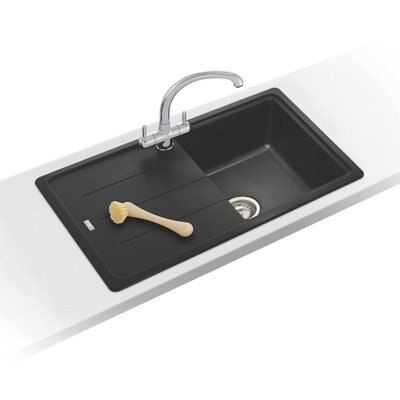 Franke Onyx Fragranite 1 Bowl Composite sink 780mm x 780mm