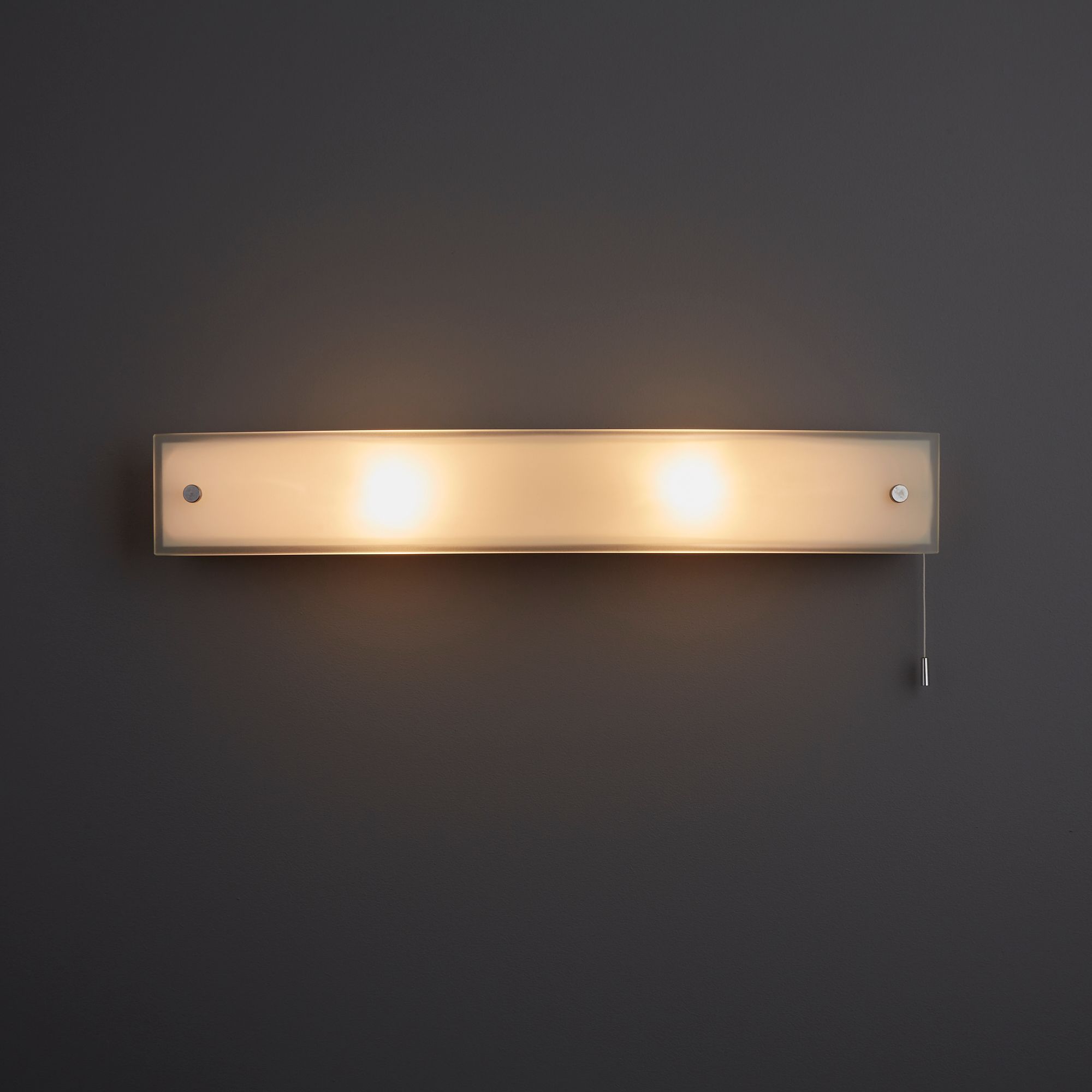 Chrome wall online lights b&q