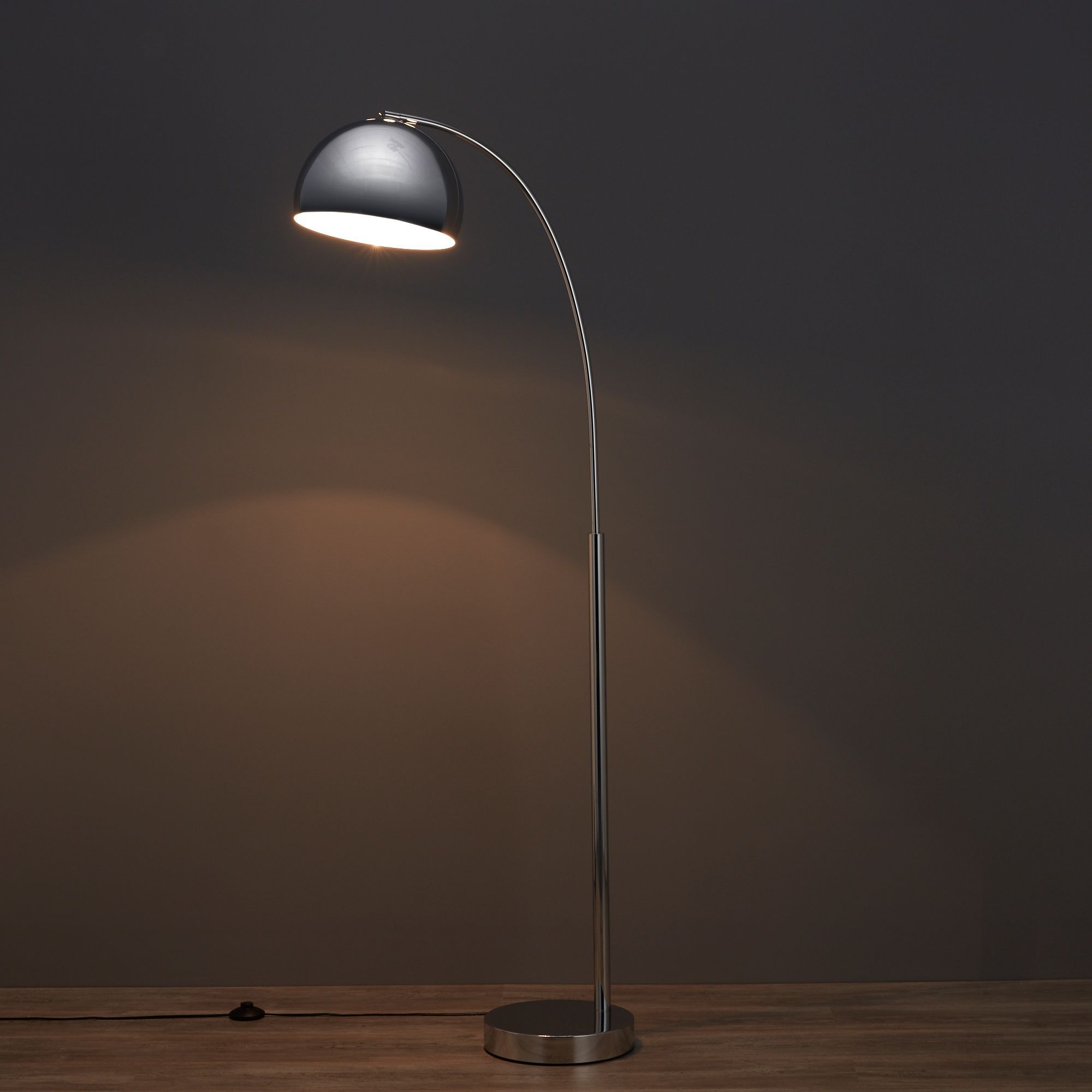 Chrome floor lamp b&q discount