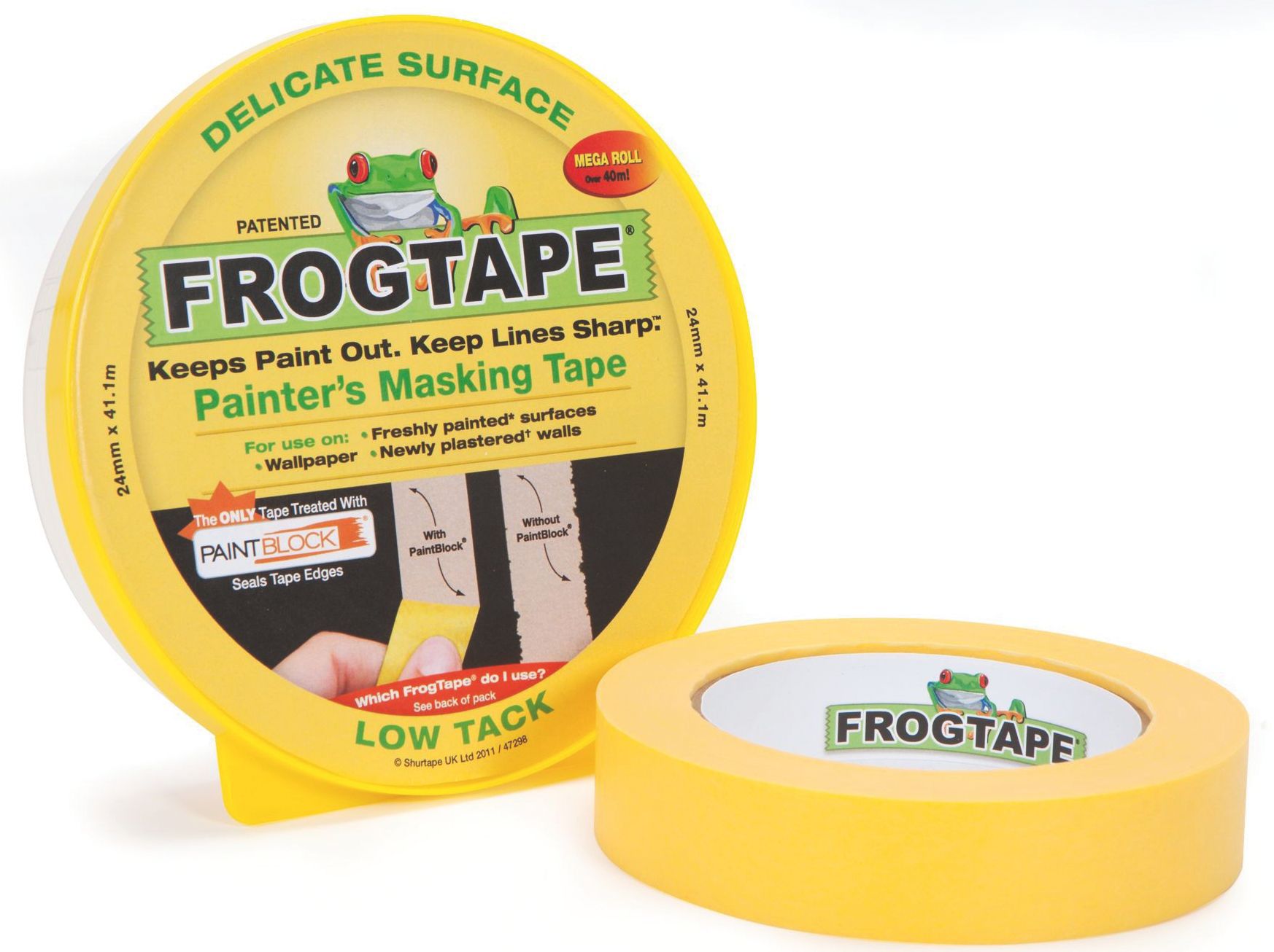 Frogtape Yellow Masking Tape (L)41.1m (W)24mm