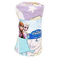 Frozen Multicolour Anna & Elsa Fleece Blanket