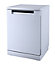 FS60DISHUK Freestanding Full size Dishwasher - White
