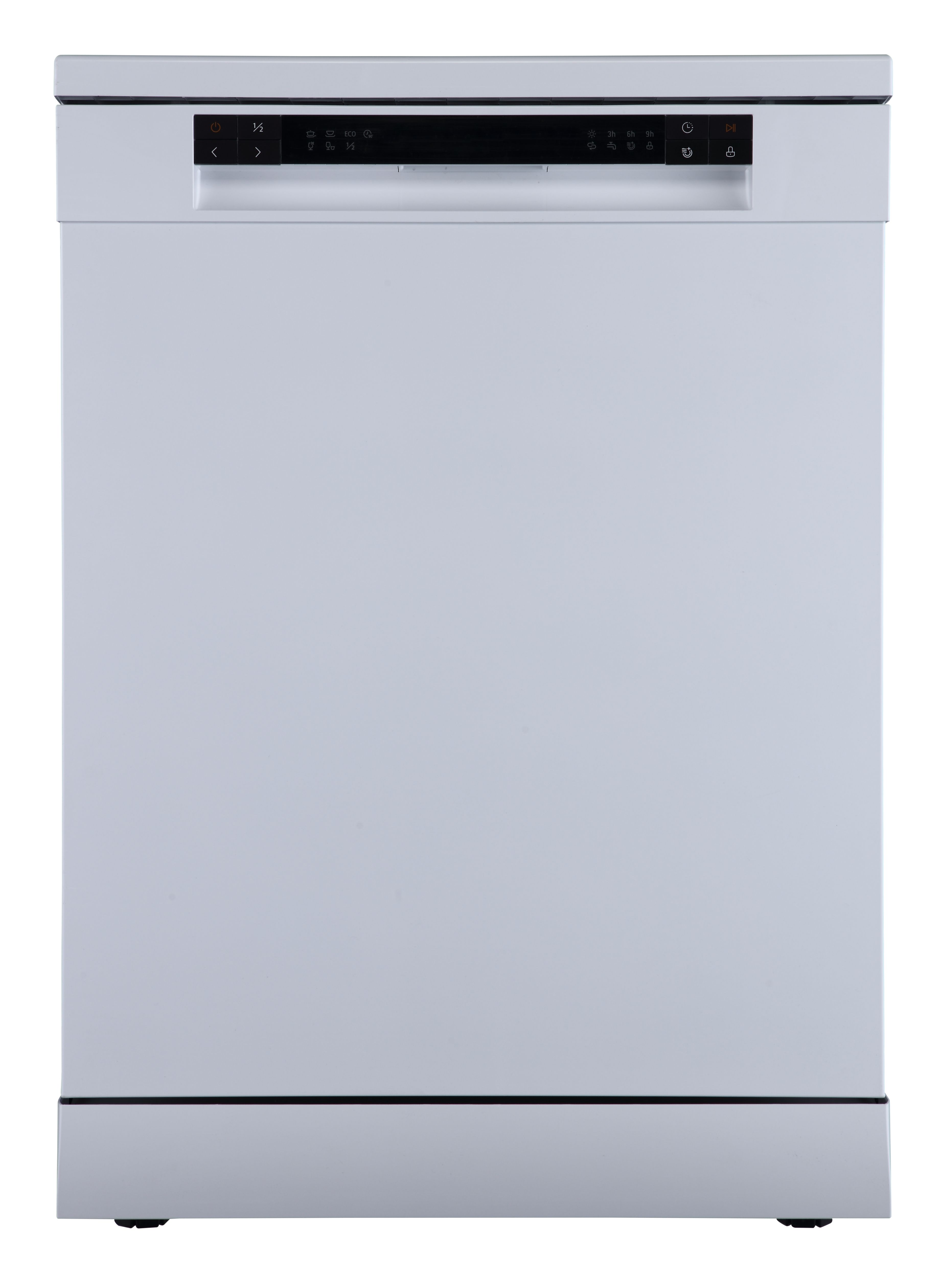 FS60DISHUK Freestanding Full size Dishwasher - White
