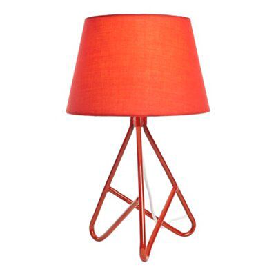 Funki Matt Red Halogen Table lamp