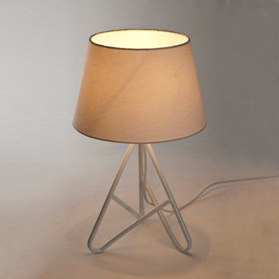 Funki Matt White Halogen Table lamp