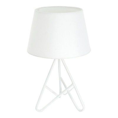 Funki Matt White Halogen Table lamp