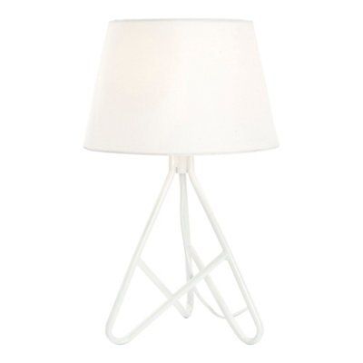 Funki Matt White Halogen Table lamp