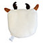 furn. Brown Reindeer Indoor Cushion (L)38cm x (W)42cm