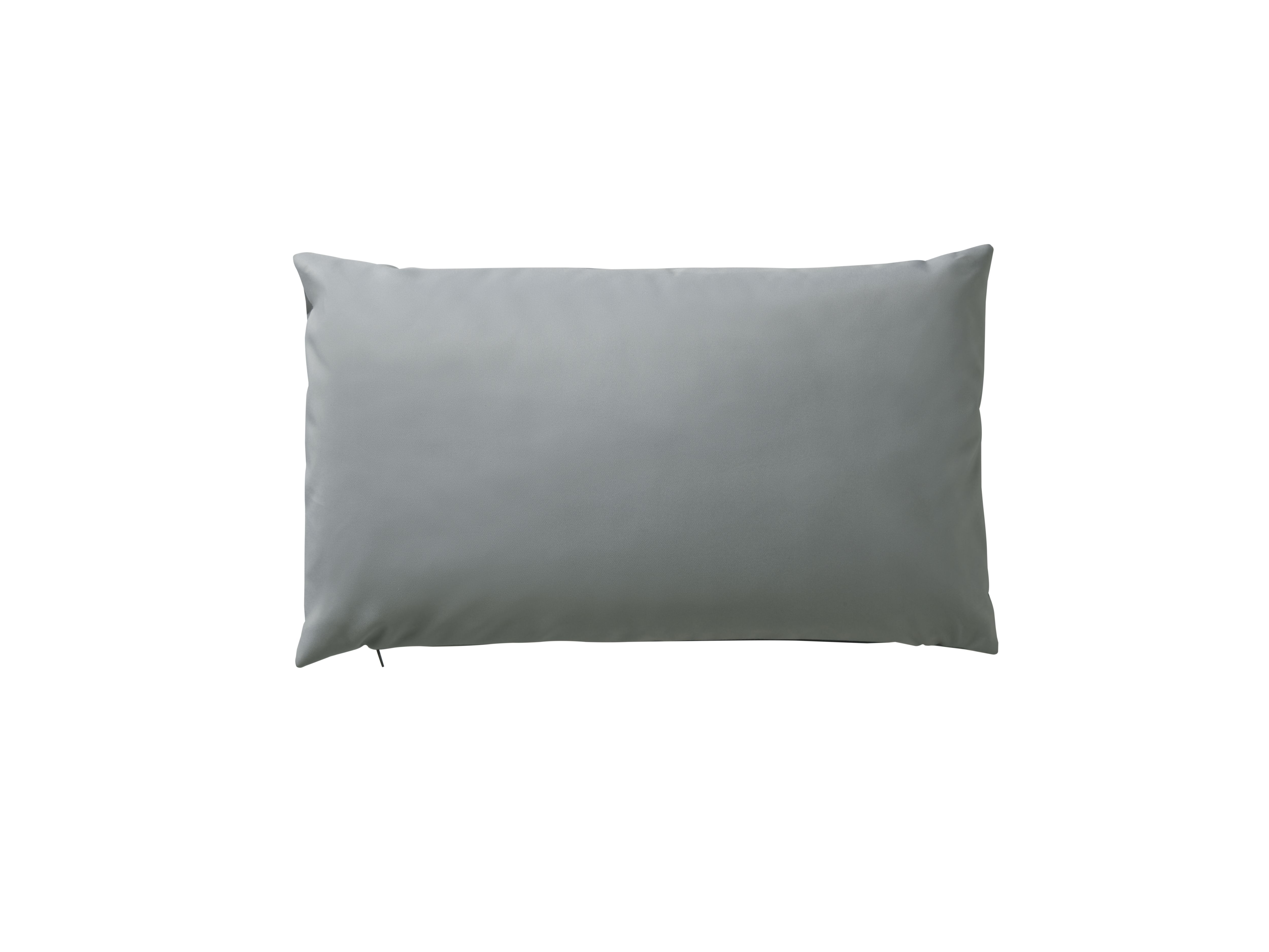 furn. Grey Outdoor Cushion (L)50cm x (W)30cm