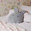 furn. Kids Grey Rabbit Indoor Cushion (L)30cm x (W)43cm
