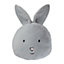 furn. Kids Grey Rabbit Indoor Cushion (L)30cm x (W)43cm