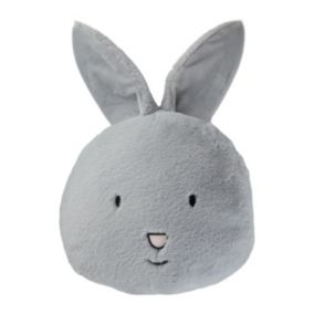 furn. Kids Rabbit Grey Cushion (L)30cm x (W)43cm