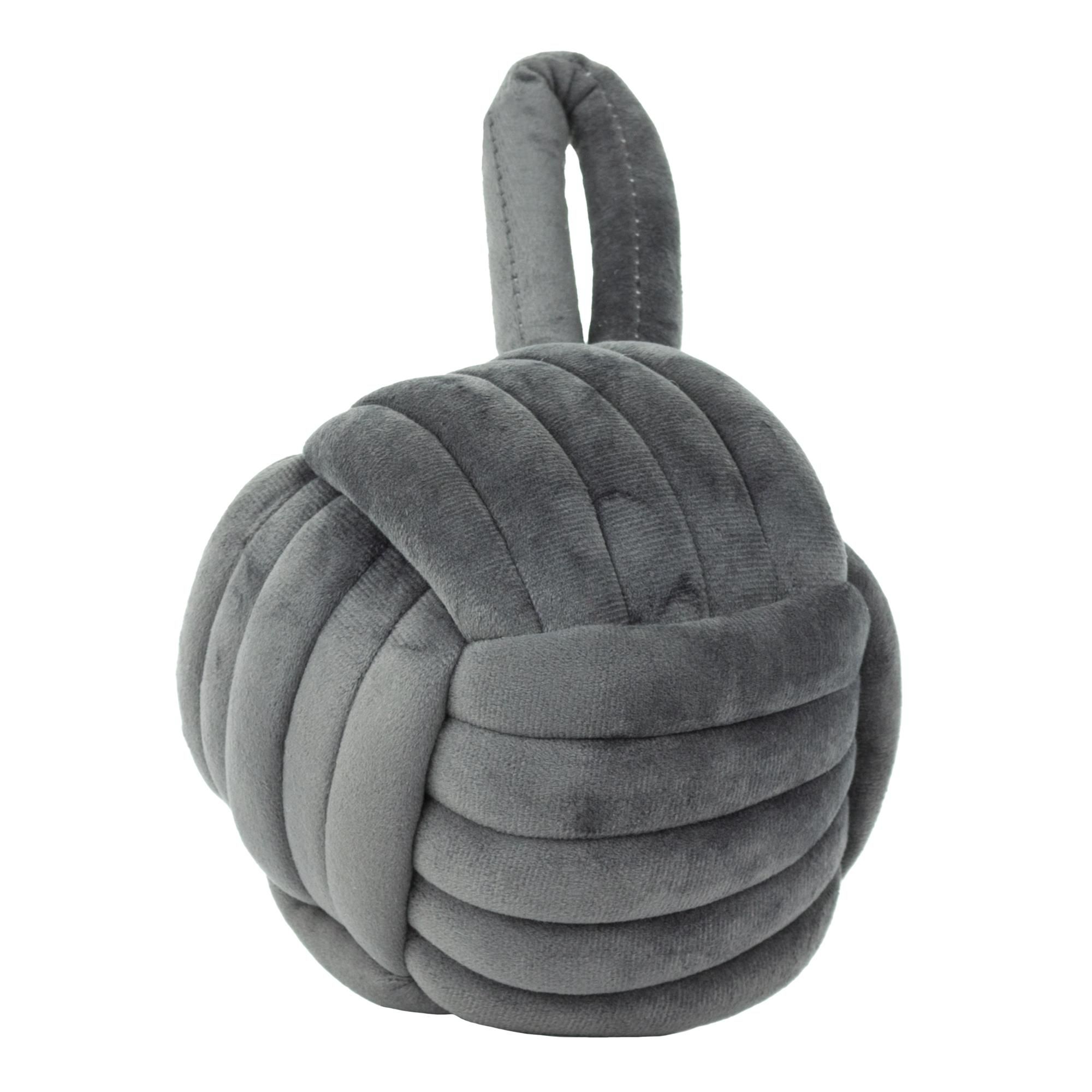 furn. Knot Plain Grey Decorative door stop