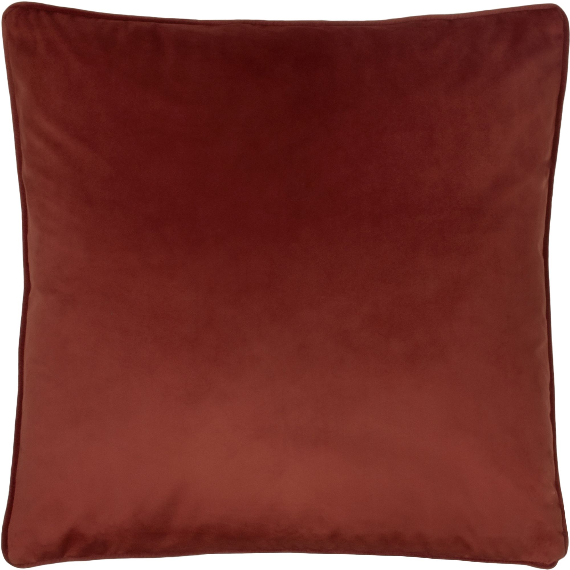 furn. Opulence Sunset Plain Velvet effect Indoor Cushion, (L)43cm x (W)43cm