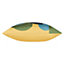 furn. Yellow Abstract Outdoor Cushion (L)46cm x (W)46cm