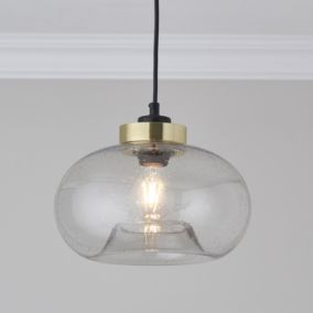 Fusia Bubble Smoke LED Pendant ceiling light, (Dia)260mm