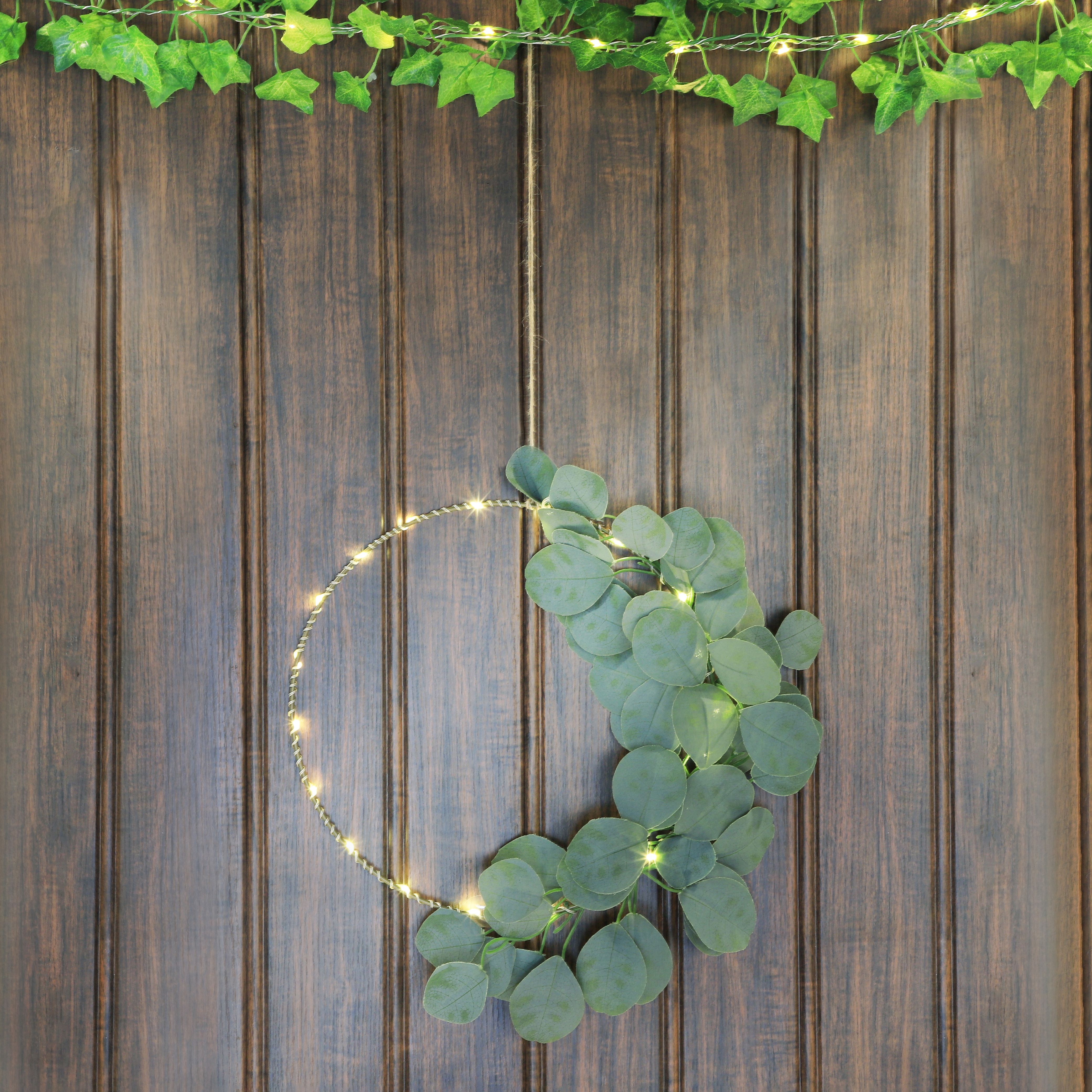 Gaddani Green Battery-powered Warm white Integrated LED Outdoor Decorative light