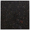 Galaxy Black Patterned Stone effect Wall & floor Tile Sample