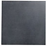 Galaxy Black Plain Porcelain Tile, Pack of 5, (L)440mm (W)440mm