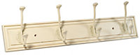 Galena Cream Hook rail, (L)685mm (H)20mm