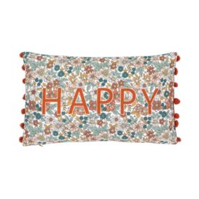 Gallery™ Multicoloured Floral Indoor Cushion (L)30cm x (W)50cm