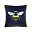 Gallery™ Navy & Yellow Bee Indoor Cushion (L)45cm x (W)45cm