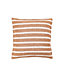 Gallery™ Terracotta & White Stripe Indoor Cushion (L)45cm x (W)45cm