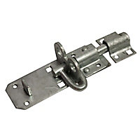 Galvanised Steel Brenton Door bolt (L)102mm (W)45.3mm