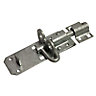 Galvanised Steel Brenton Door bolt (L)102mm (W)45.3mm