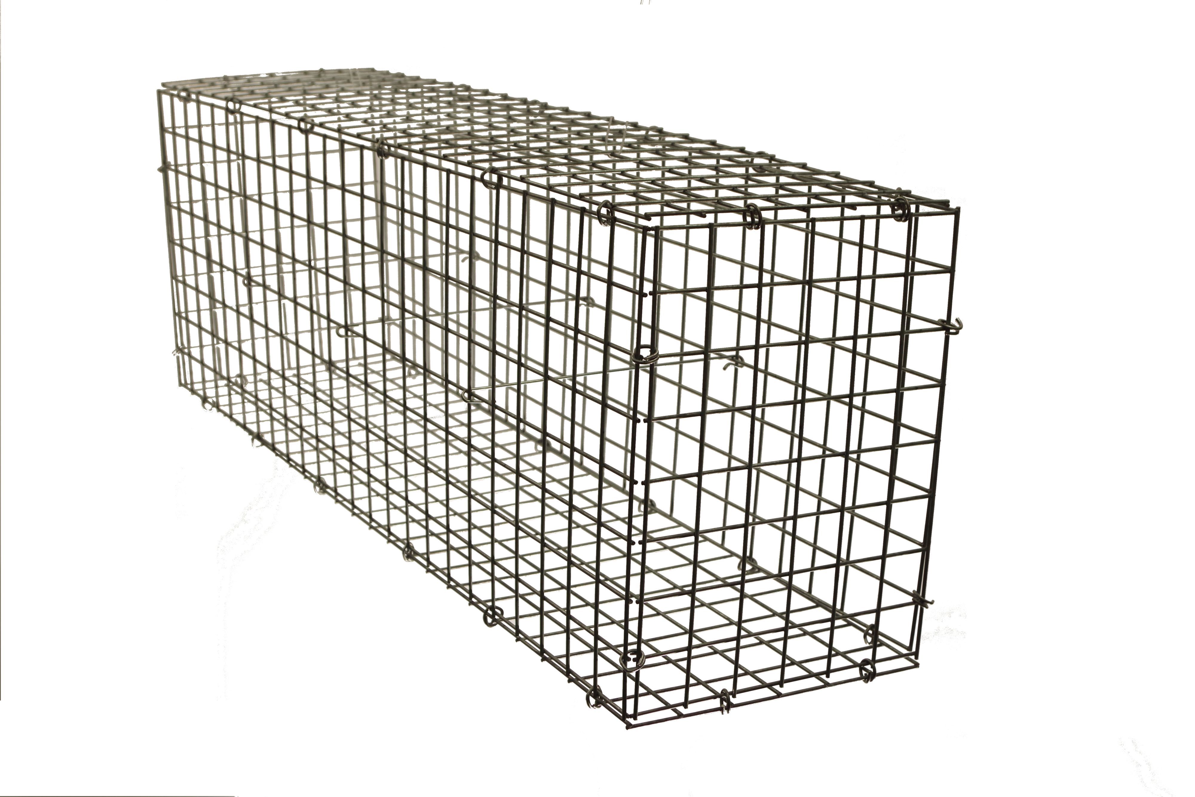 Galvanised Steel Gabion kit, (H)40cm (W)1.2m