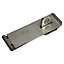 Galvanised Steel Hasp & staple, (L)102mm (W)39.5mm