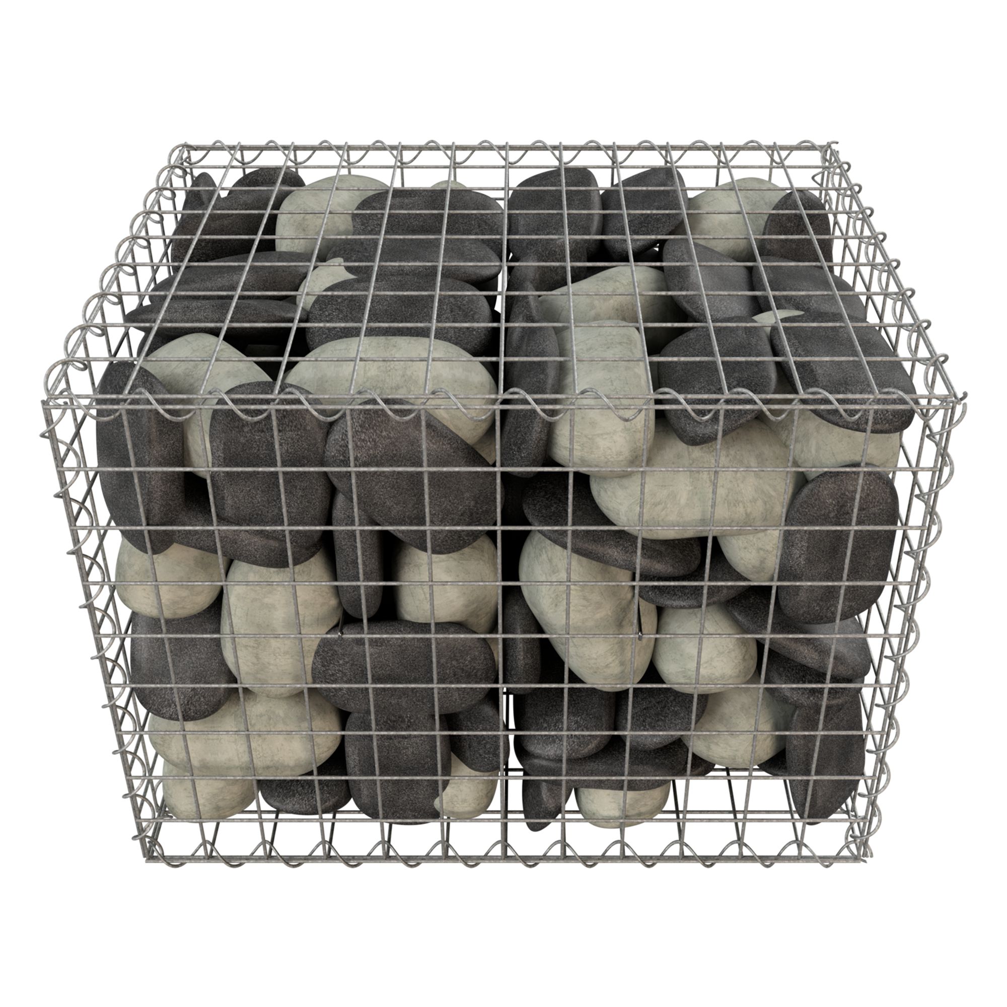 Galvanised steel wire Gabion kit, (H)45cm x (L)60cm