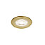 Gamow Matt Gold effect Fixed LED Fire-rated Warm & neutral Downlight 5W IP65
