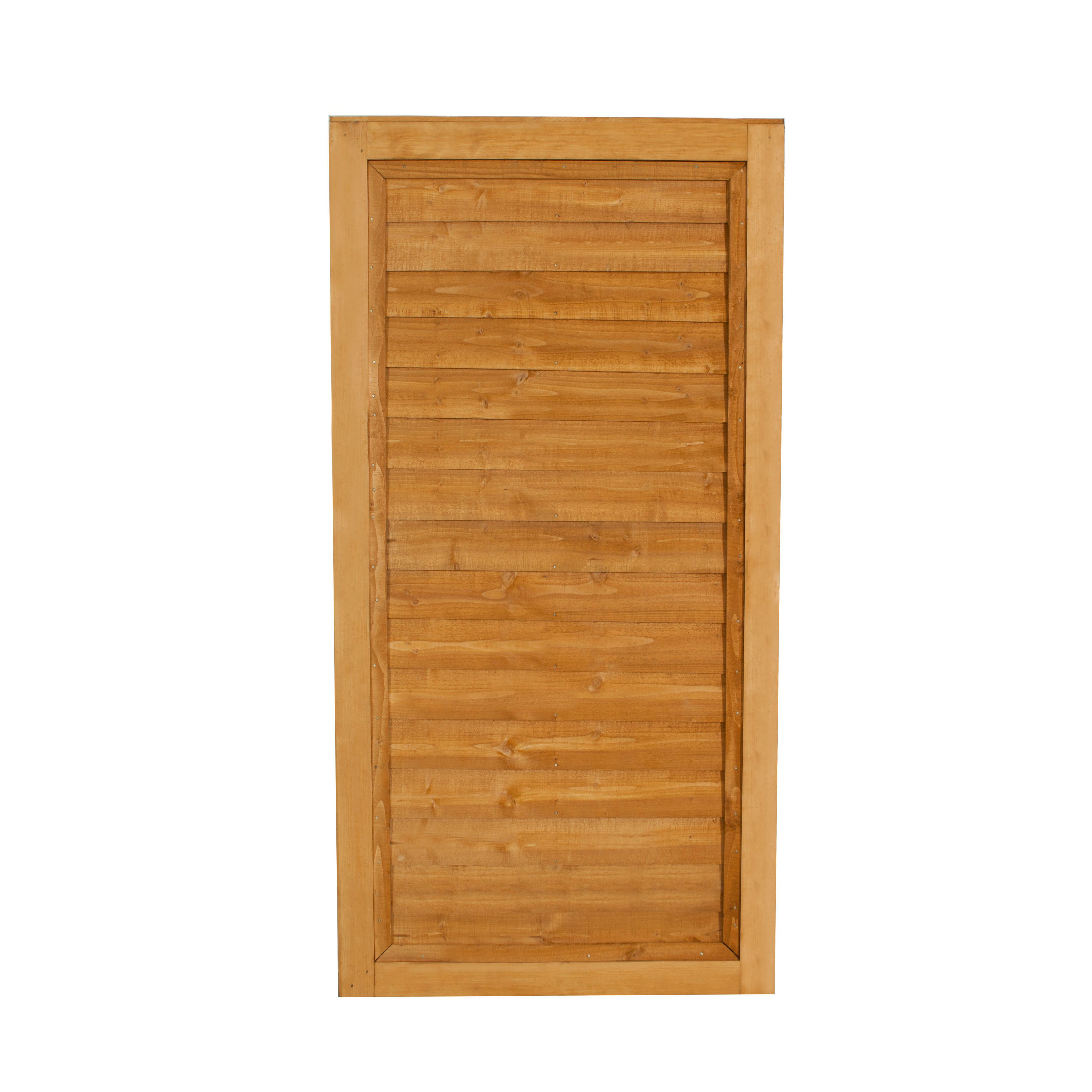 Garden 6ft Lap Side Pine Traditional Gate, (H)1.82m (W)0.92m