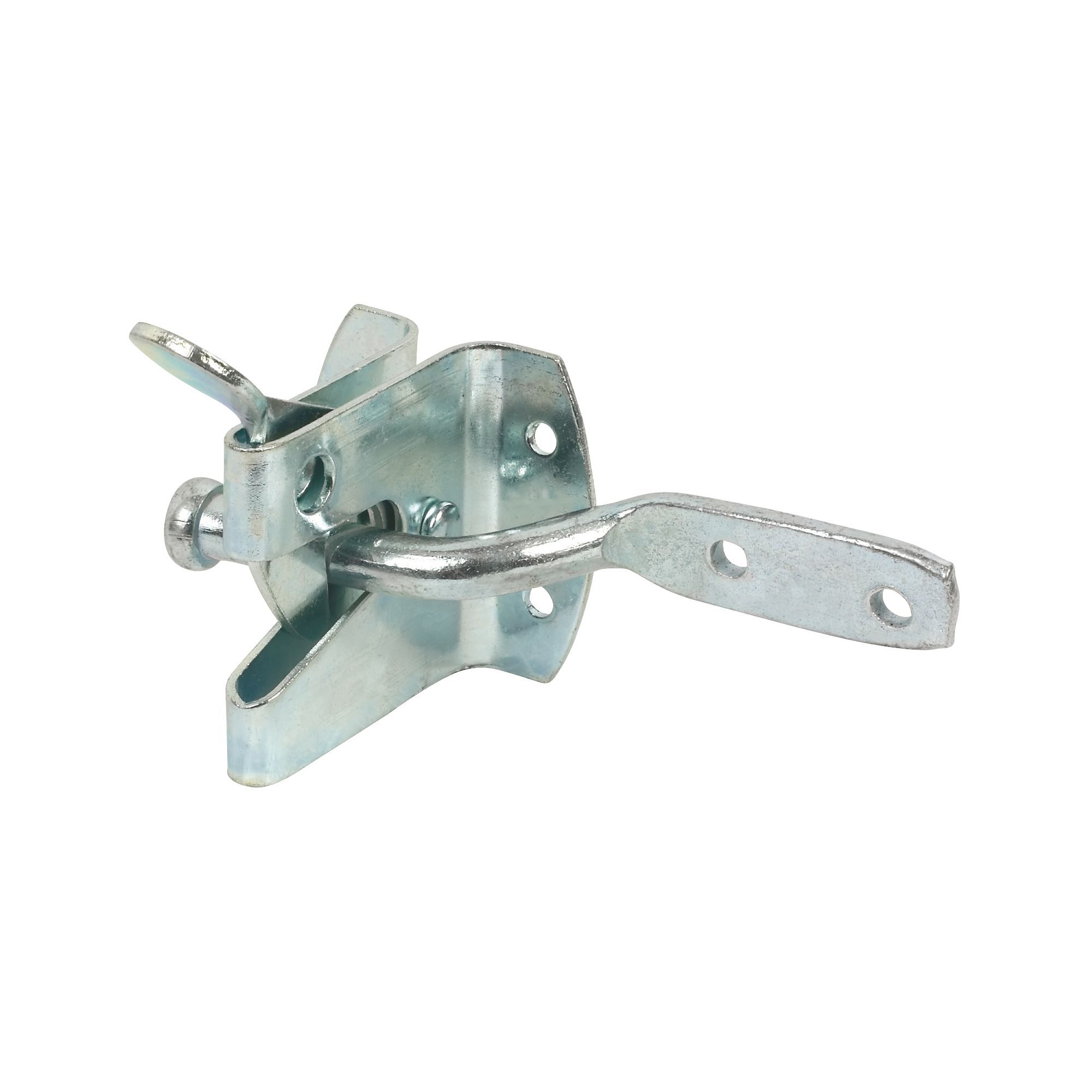 Garden Zinc-plated Steel Gate latch, (L)50mm | DIY at B&Q