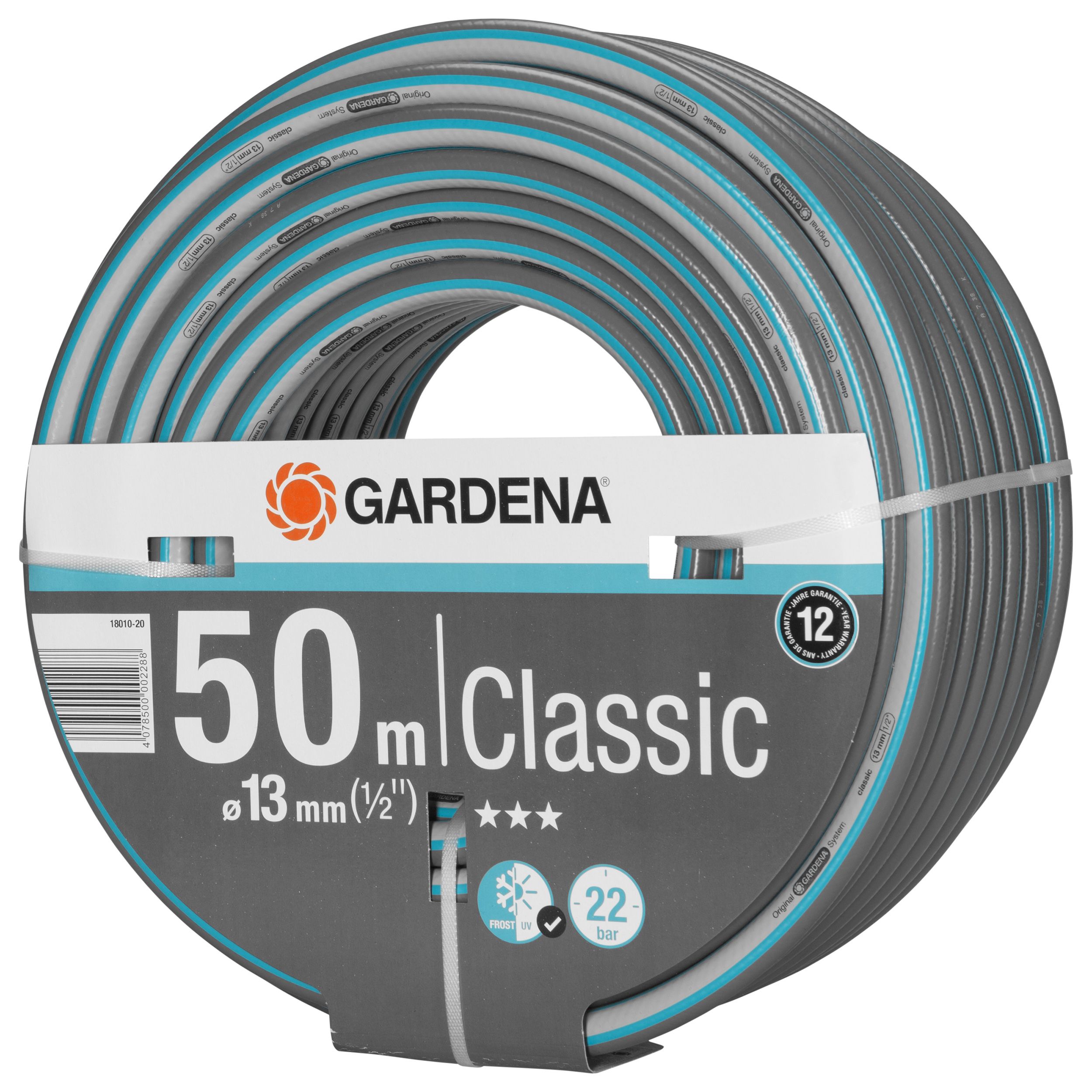 Gardena 18010-20 Blue Multi-purpose Hose pipe (D)½" x (L)50m