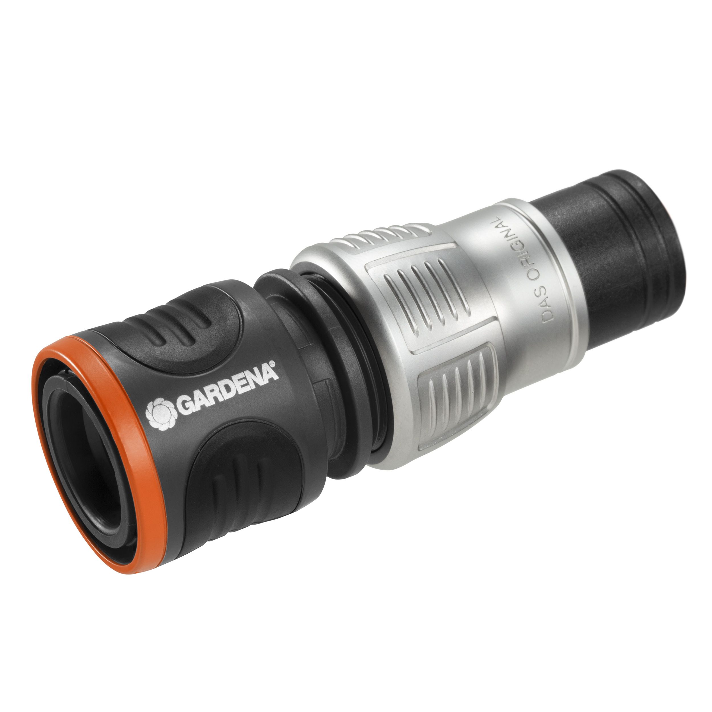 Gardena Round Female/male Hose pipe connector 13mm