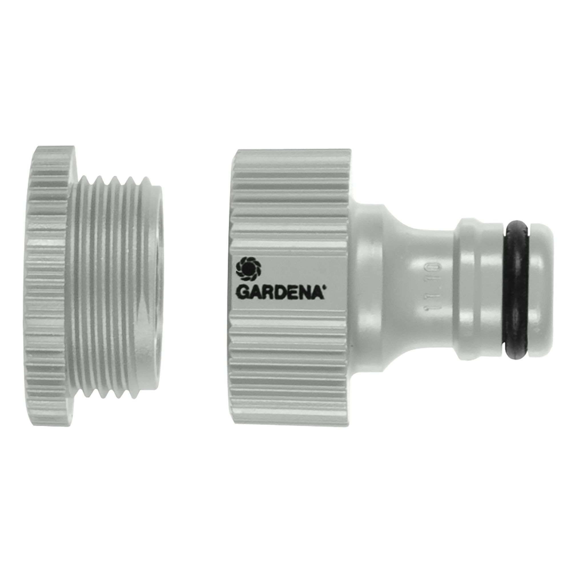 Gardena Round Male 2-way hose pipe connector 13mm