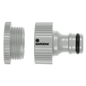 Gardena Round Male 2-way hose pipe connector 13mm