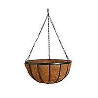 Gardman Edwardian Coco liner Hanging basket, 35.56cm