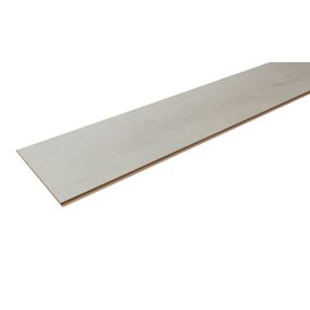 Geelong Grey Gloss Oak effect Laminate Flooring Sample