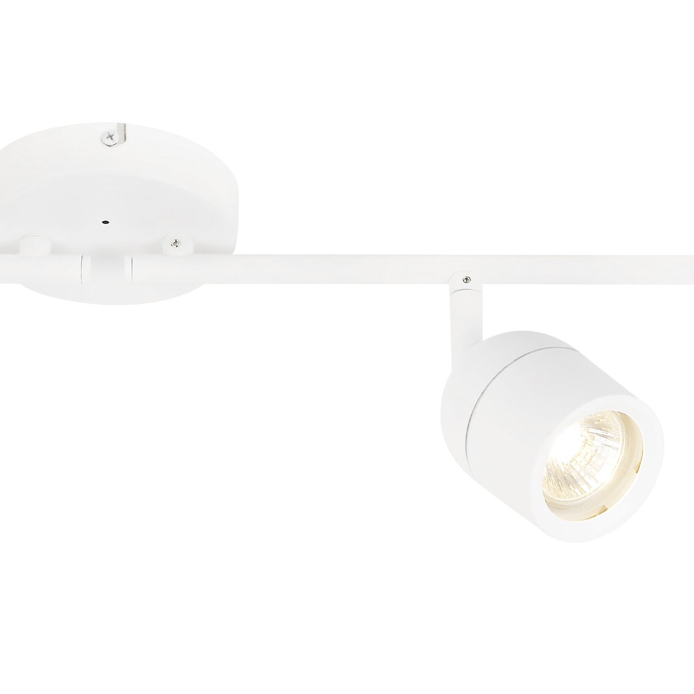 Genlis Spot Matt White 4 Light Bathroom Spotlight