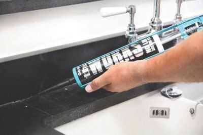 Geocel The Works White Grab adhesive & sealant