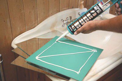 Geocel The Works White Grab adhesive & sealant
