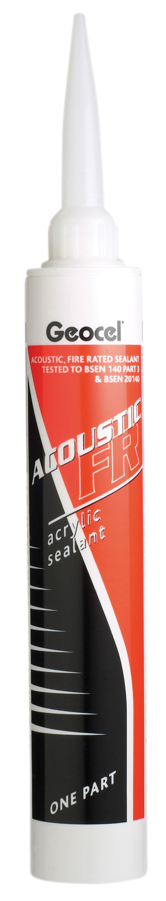 Geocel White Acrylic-based Fire resistant Sealant, 380ml